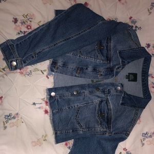 Cropped Jean Jacket